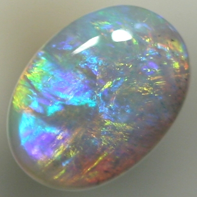 SOLID SEMI BLACK OPAL Glittery show of sunshine fire